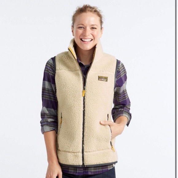 L.L. Bean Jackets & Blazers - LL BEAN Mountain Pile Fleece Vest M